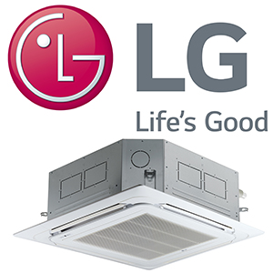 LG Air Conditioning In-ceiling cassette UT36Q2 Reverse cycle - Inverter & Wired wall controller